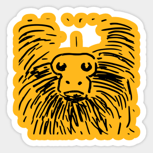 Golden Lion Tamarin Sticker